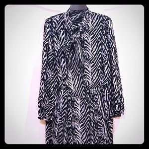 ⚡️Pink Tartan zebra dress⚡️